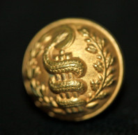 WW1 Bouton Militaire XIXe Type Grelot "Officiers De Santé Des Armées Et Des Hopitaux" WWI - Buttons