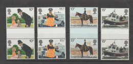 Great Britain 1979 150-th Anniversary Metropolitian Police Gutterpairs MNH ** - Nuevos