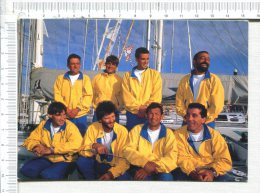 LA COURSE AUTOUR DU MONDE -  " LA POSTE " - Equipage : Malle, Cadene, Foxonet, Guillot, Kermoal, Lassus, Perraud, Ricard - Sailing