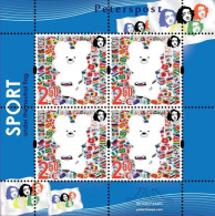 Finland Finnland Finlande 2018 Olympic Games Pyeongchang Olympics Sport Under The Neutral Flag Peterspost Sheetlet MNH - Winter 2018: Pyeongchang