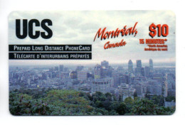 Montréal GSM Carte Prépayée Longue Distance CANADA Card (K 253) - Canada