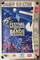 Affiche Festival Bd Chambery 1991 : Ill. Mézieres : Valérian - Valérian