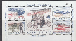 Schweden 1984 - Schwaedische Luftfahrt, Michel Block 12, MNH** - Blocks & Sheetlets