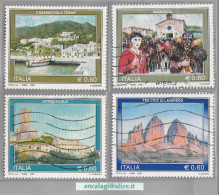 USATI ITALIA 2008 - Ref.1099 "PROPAGANDA TURISTICA" Serie Di 4 Val. - - 2001-10: Used