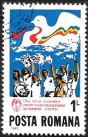 ROUMANIE 1982 - YT 3382 -  Colombe  Jeunesses Communistes  - Oblitéré - Gebraucht