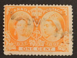 CANADA YT 39 OBLITERE "REINE VICTORIA" ANNÉE 1897 - Used Stamps