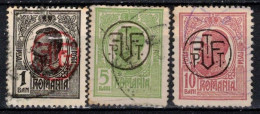 Roumanie 1918 Mi 248-5  (Yv 258A-9), Obliteré - Andere & Zonder Classificatie