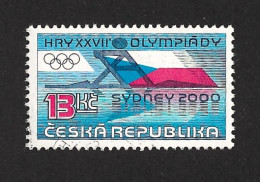 Czech Republic 2000 ⊙ Mi 267 Sc 3130 Olympic Games Sydney. Tschechische Republik - Gebruikt