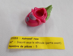 Kinder - Astronef Rose Avec Tête De Mort - TT053 - Sans BPZ - Montables