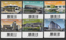 Hong Kong, 2016 Public Architecture, Complete Set Of Marginals MNH (H508) - Ongebruikt