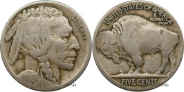 États-Unis - 5 Cents Buffalo 1916 - TB/VF25 - Mon6423 - 1913-1938: Buffalo