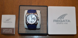 Montre REGATA Sports Time Modèle R14001 Année 2014 Bracelet Bleu - Montres Haut De Gamme