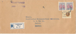 Sudan Registered Cover Sent To Denmark - Sudan (1954-...)