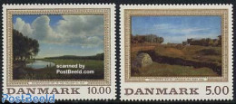 Denmark 1992 Paintings 2v, Mint NH, Art - Paintings - Unused Stamps