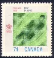 Canada Bobsleigh Calgary 88 MNH ** Neuf SC (C11-98a) - Unused Stamps