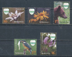 °°° ROMANIA - Y&T N° 6051/58 - 2016 °°° - Used Stamps