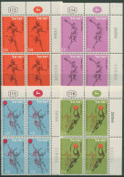 Israel 1964 Olympia Sommerspiele Tokio 304/07 Plattenblock Postfrisch (C61549) - Neufs (sans Tabs)