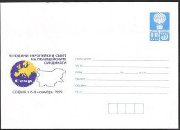 Bulgaria Bulgarie Bulgarien Envelope 1999 CESP C.E.S.P. Europa ** MNH Neuf Postfrisch - Covers