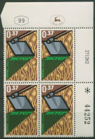 Israel 1963 Landwirtschaft Hacke 290 Plattenblock Postfrisch (C61543) - Unused Stamps (without Tabs)