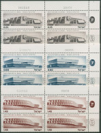 Israel 1974 Architektur Bauwerke 613/15 Plattenblock Postfrisch (C61666) - Ongebruikt (zonder Tabs)