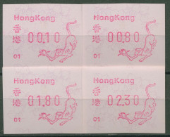 Hongkong 1992 Jahr Des Affen Automatenmarke 7.2 S1.1 Automat 01 Postfrisch - Automaten