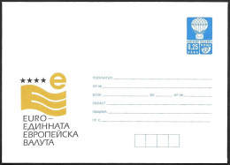 Bulgaria Bulgarie Bulgarien Envelope 2002 Euro Postal Stationery Europa ** MNH Neuf Postfrisch - Buste