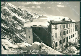 Vercelli Alagna Valsesia Nevicata Cima Carnera Foto FG Cartolina KB2323 - Vercelli