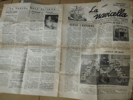 Italia Giornale LA NAVICELLA Numero Unico Della Scuola Di Taglio E Confezioni A. MARIOTTI Roma. - Art, Design, Decoration