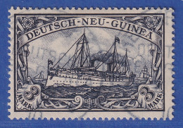 Deutsch-Neuguinea 1901 3 Mark Mi.-Nr. 18 Gestempelt Teils Gpr. JÄSCHKE L. BPP - Deutsch-Neuguinea