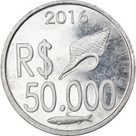 Monnaie, CABINDA, 50.000 Reais, 2016, SPL, Aluminium - Angola