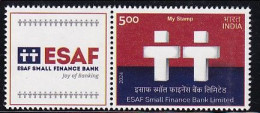 My Stamp ESAF Bank Bangadesh Inspired Banking For Small Finance, India MNH 2024 - Nuevos