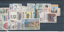 1978 EUROPA CEPT, Annata Completa, Francobolli Nuovi, "Monumenti" 30 Paesi 65 Valori MNH** - Années Complètes