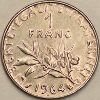 France - Franc 1964, KM# 925.1 (#4308) - 1 Franc
