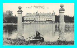 A773 / 265 78 - RAMBOUILLET Chateau Vu De L'Ile Du Potager - Rambouillet (Castillo)