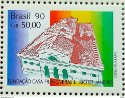 C 1691 BRAZIL STAMP FOUNDATION CASA FRANCE BRAZIL RIO DE JANEIRO 1990 - Ongebruikt