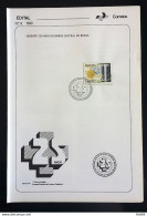 Brochure Brazil Edital 1990 09 Central Bank Of Brazil Economy With Stamp CPD DF Brasilia - Covers & Documents