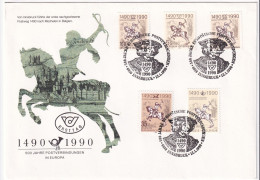 #D299-0136 FDC 500 Jahre Postverbindungen In Europa - Unclassified