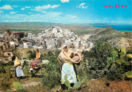 Espagne - Espana - Andalucia - Mojacar - Vista Panoramica - Femmes - Anes - Folklore - CPM - Voir Scans Recto-Verso - Almería