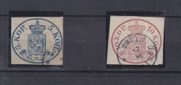 Finlande - Yvert 1 / 2 Oblitéré - FAUX - Valeur Vrai Timbres = 4850 €  ! - Used Stamps