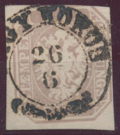 1863. Newspaper Stamp, NAGY KOROS - Giornali