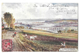 The Scottish Borders,  Berwick On Tweed From The West (Oilette Raphael Tuck) - (A18p66) - Sonstige & Ohne Zuordnung