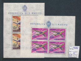 ST. MARINO SASSONE 25/26 MNH - Blokken & Velletjes