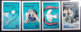 Türkiye 2010, 1st May - World Labour Day, MNH Stamps Set - Unused Stamps