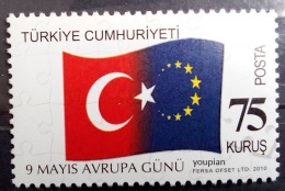 Türkiye 2010, Europe Day, MNH Single Stamp - Ongebruikt