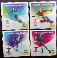 Türkiye 2010, Winter Olympic Games In Vancouver, MNH Stamps Set - Unused Stamps