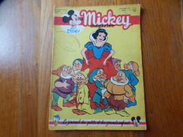 JOURNAL MICKEY BELGE N° 48 Du 08/09/1951 Avec BLANCHE NEIGE - Journal De Mickey