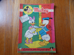 JOURNAL MICKEY BELGE N° 184 Du 16/04/1954  Avec PETER PAN   COVER DONALD - Journal De Mickey