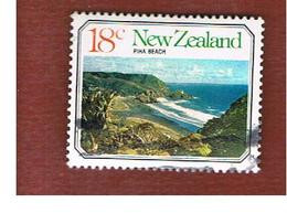 NUOVA ZELANDA (NEW ZEALAND) - SG 1147  -  1977 SEASCAPES: PIHA BEACH -  USED° - Oblitérés
