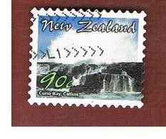 NUOVA ZELANDA (NEW ZEALAND) - SG 2517  -  2002  COASTLINES: CURIO BAY -  USED° - Gebruikt