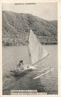 FRANCE - Nouvelle Calédonie - Vue Sur Une Pirogue à Voile à Yate - Vue Générale - La Mer - Carte Postale Ancienne - Nouvelle Calédonie